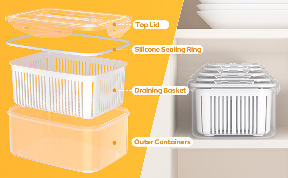 fruit containers for fridge