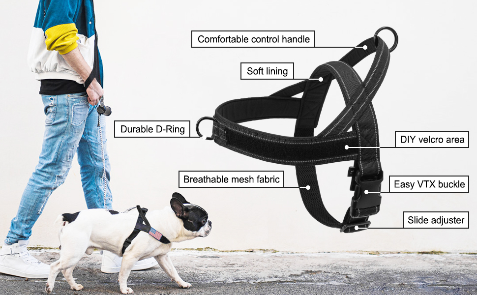 tactical dog harness