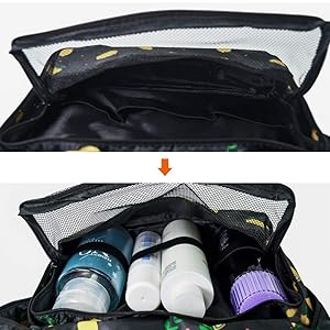 Hanging Travel Bag for Toiletries Large Capacity