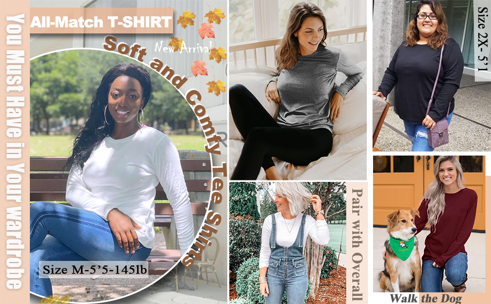 LONG SLEEVE TOPS FOR WOMEN