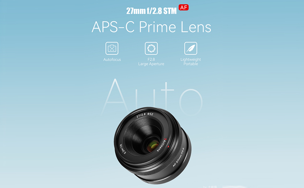 Amazon.com : 7artisans AF 27mm F2.8 APS-C Camera Lens