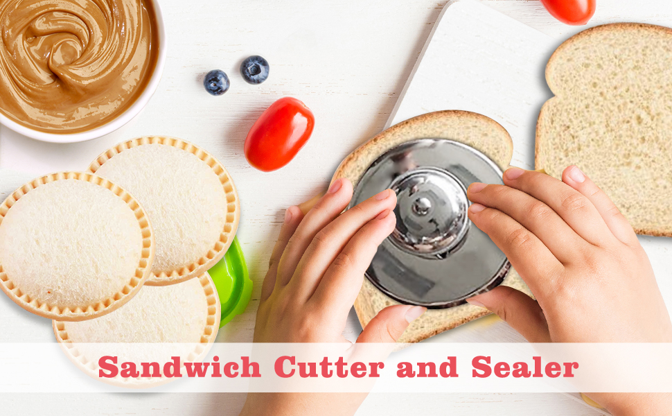 Sandwich Sealer, Sandwich Cutter and Sealer, FoodGrade 304 Stainless