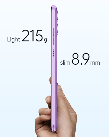 oukitel c53 64gb パープル Oukitel C53 5G 6.6-inch 4300mAh Battery 8.9mm Ultra-thin