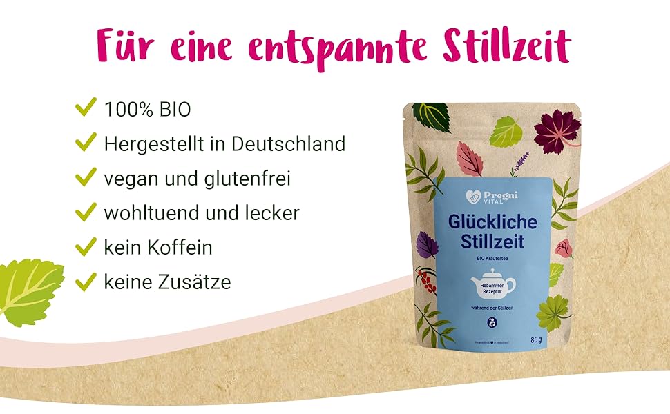 ? Glückliche Stillzeit® - BIO Stilltee mild - zur Unterstützung der ...