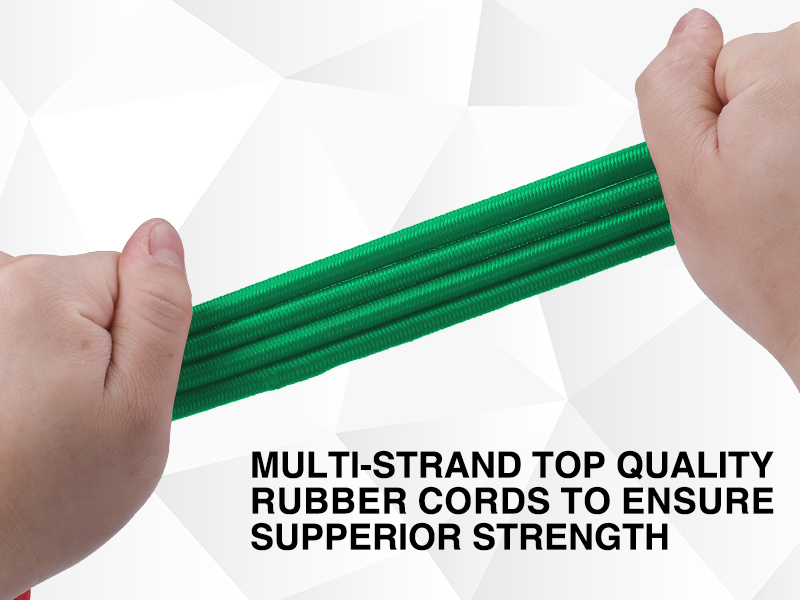 24 Inch Bungee Cord with Hooks