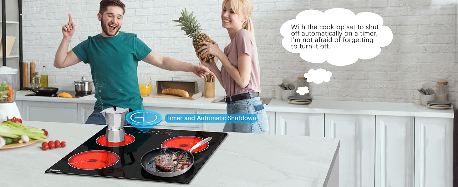 24 inch electric cooktop