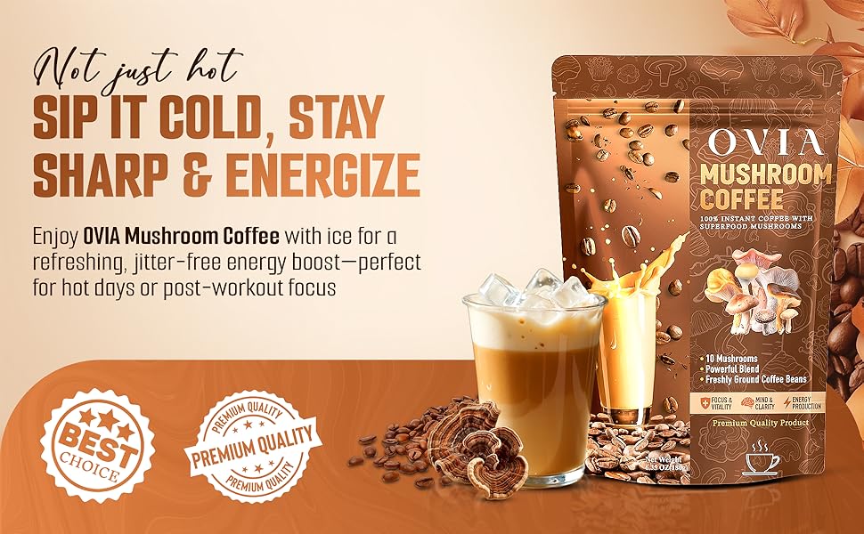 OVIA Mushroom Coffee