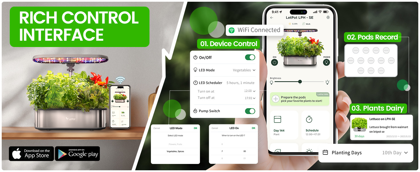 Hydroponics Growing System Kit