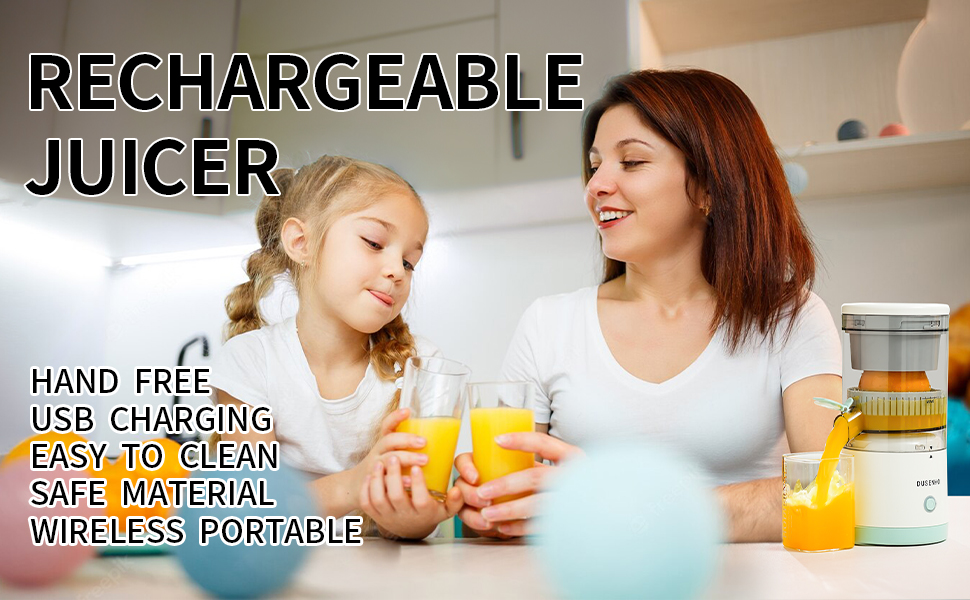 Electric Juicer Rechargeable
