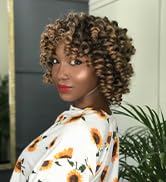 Jamaican bounce crochet hair 6inch T27