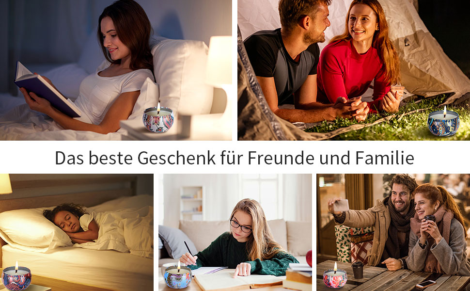  Sojawachs Duftkerzen