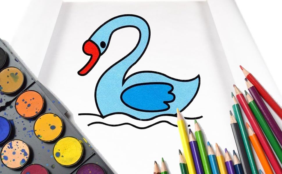 Drawing Paper Roll, 2Pcs White Arts Paper Roll, 44cm x 15m Recycled