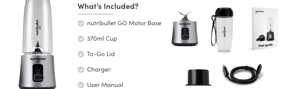 nutribullet GO silver what
