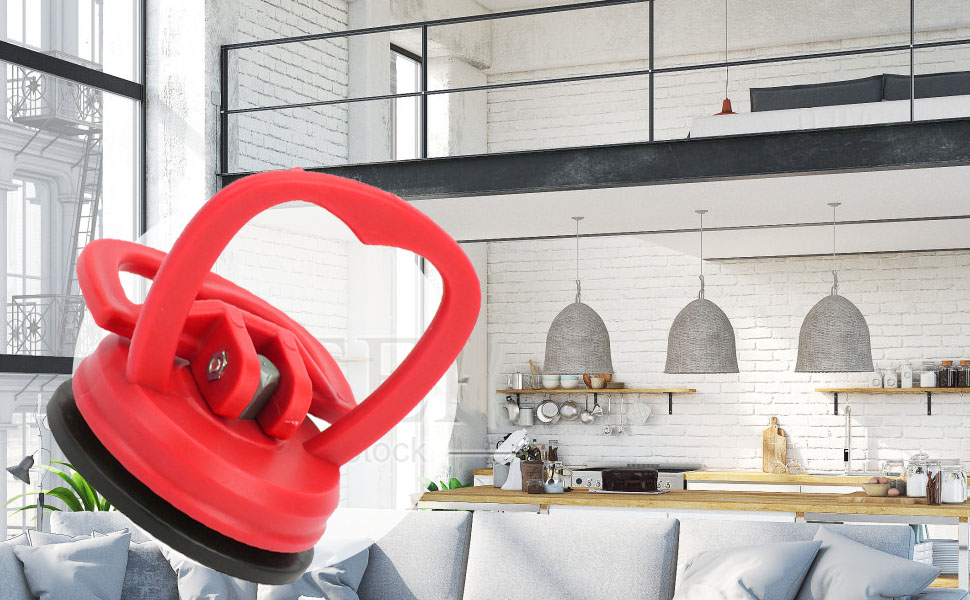 Quilting Ruler Grip Handle Suction Cup Multifunctional Colorful Plastic