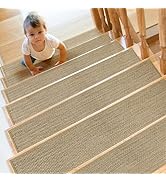 SMILOOL Stair Treads Non Slip for Wooden Steps Indoor 15 Pack 8