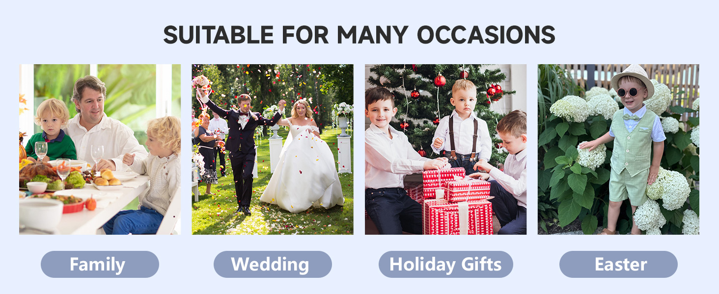 Baby Boys Formal Wedding Ring Bearer Outfits