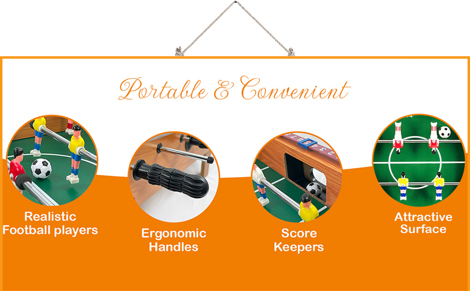 Denny International ® Children Table Top Football Desktop Mini Soccer