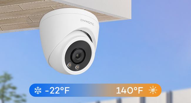 onwote camera security outdoor poe ip cameras business commercial indoor dome 4k 8mp two way