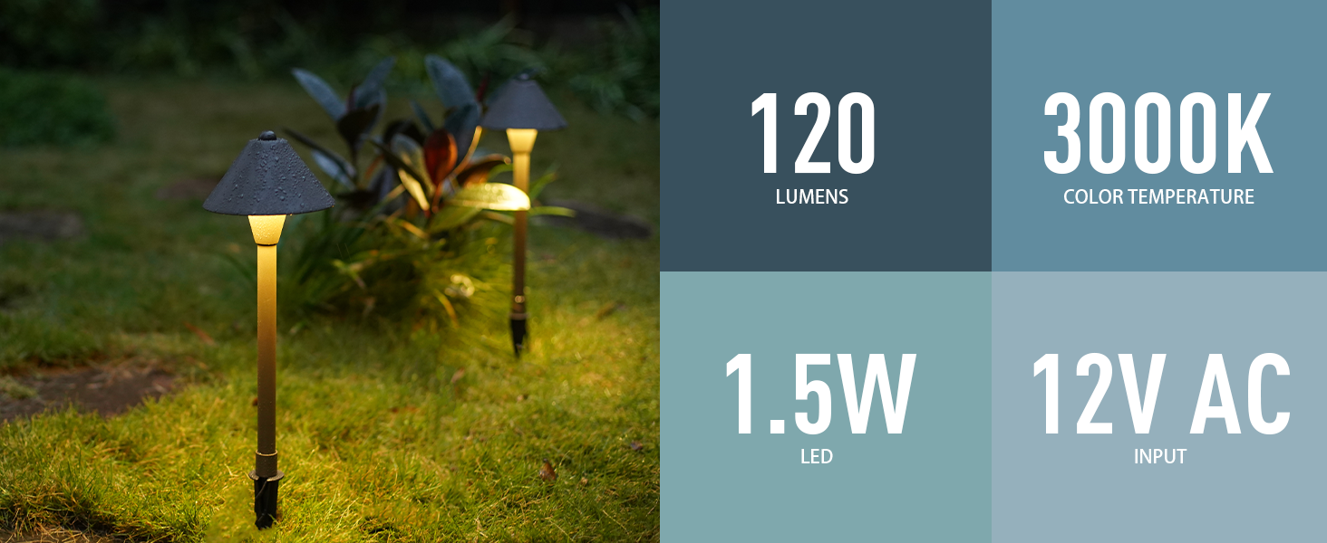 2W Outdoor Lights
