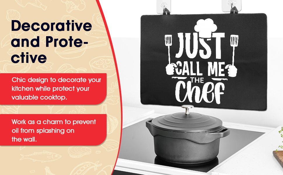 TYEMUI Large Glass Stove Top Protector Mat, 21x29inch