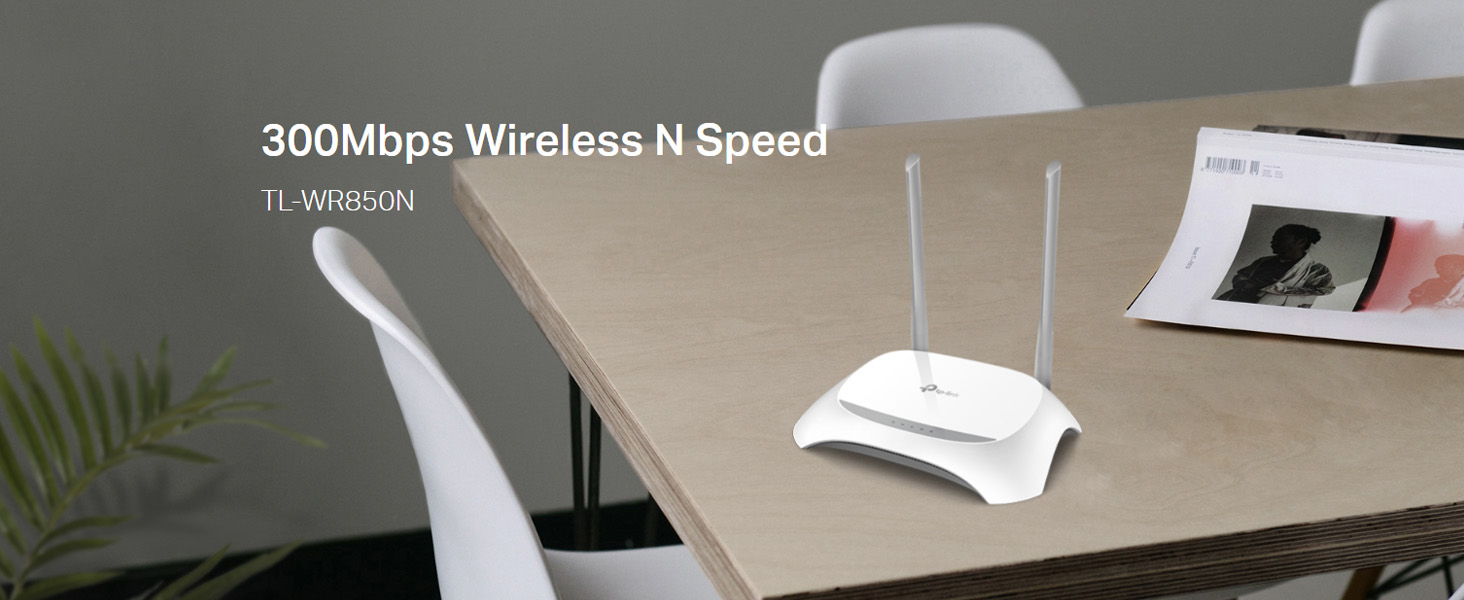 TL-WR850N 300Mbps Wireless N Speed