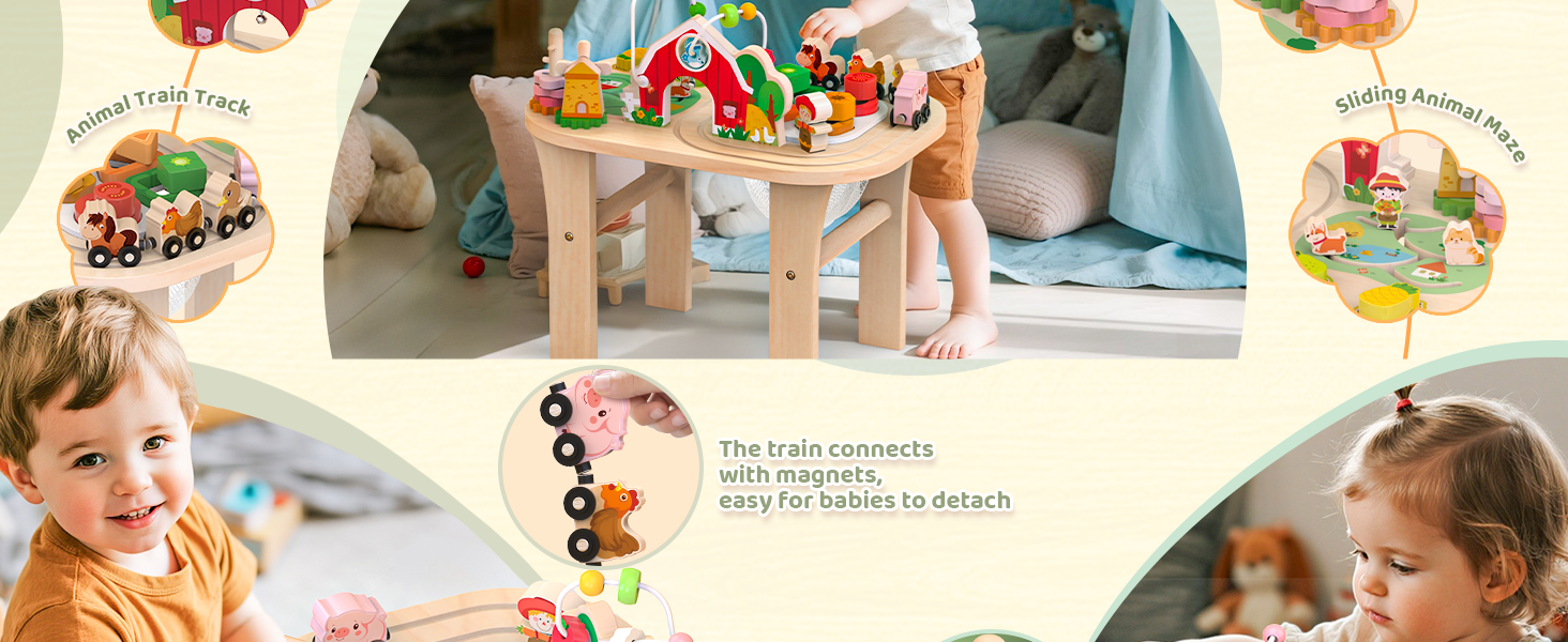 Wooden Sensory Table