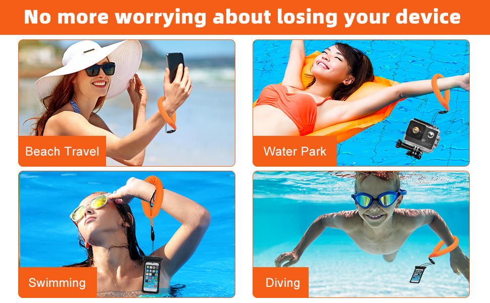 Camera Floats Straps