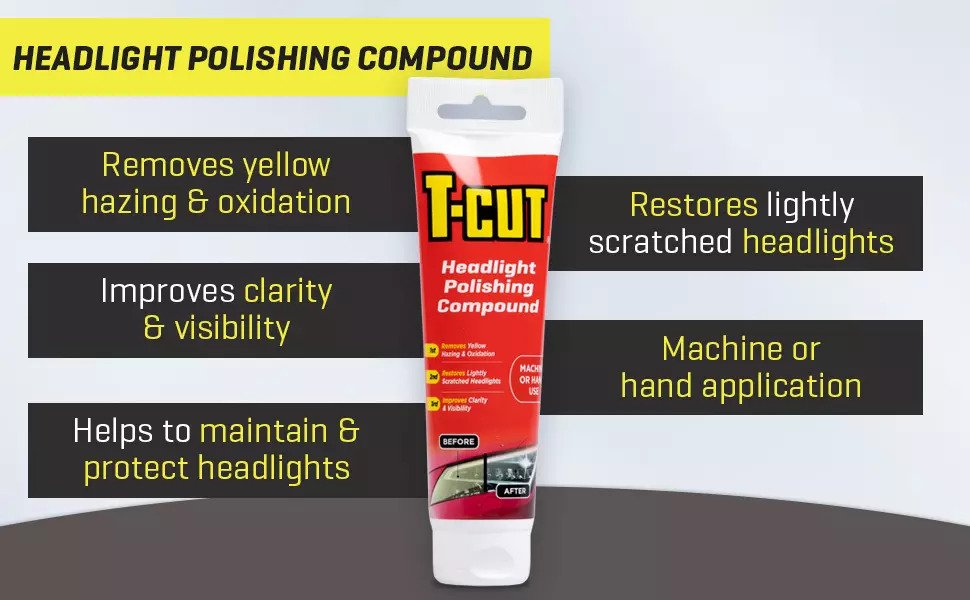 TCut Headlight Polishing Compound 150g Amazon.co.uk Automotive
