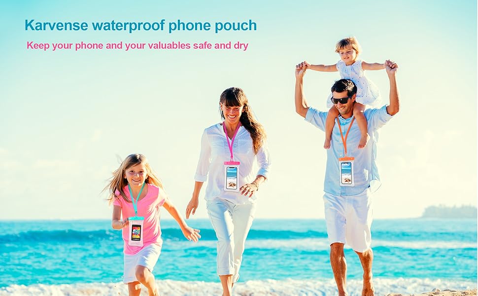 floating waterproof phone pouch