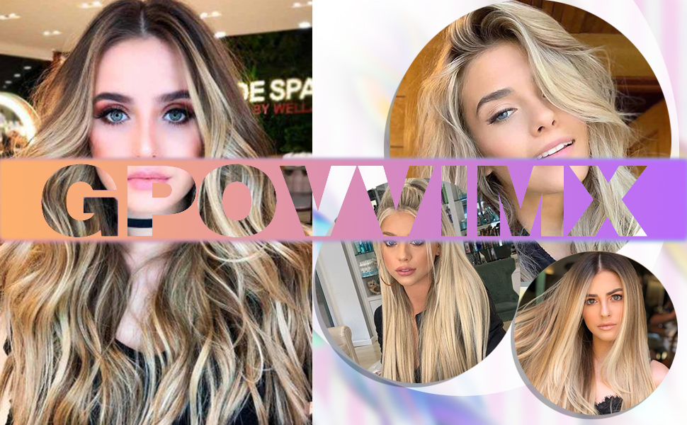 blonde hair extensions