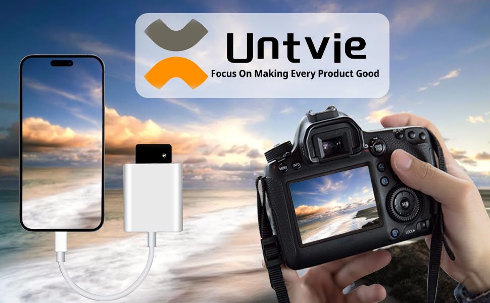 Lightning to SD Card Camera Reader