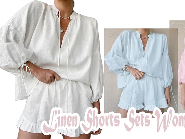 PHIGVEL LINEN PIN TUCK SHORTS シャツ　セット PHIGVEL フィグベル｜LINEN PIN TUCK SHORTS リネンピンタック