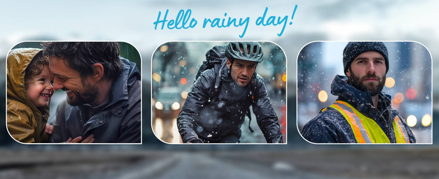 un collage de tres imágenes de un hombre en bicicleta.