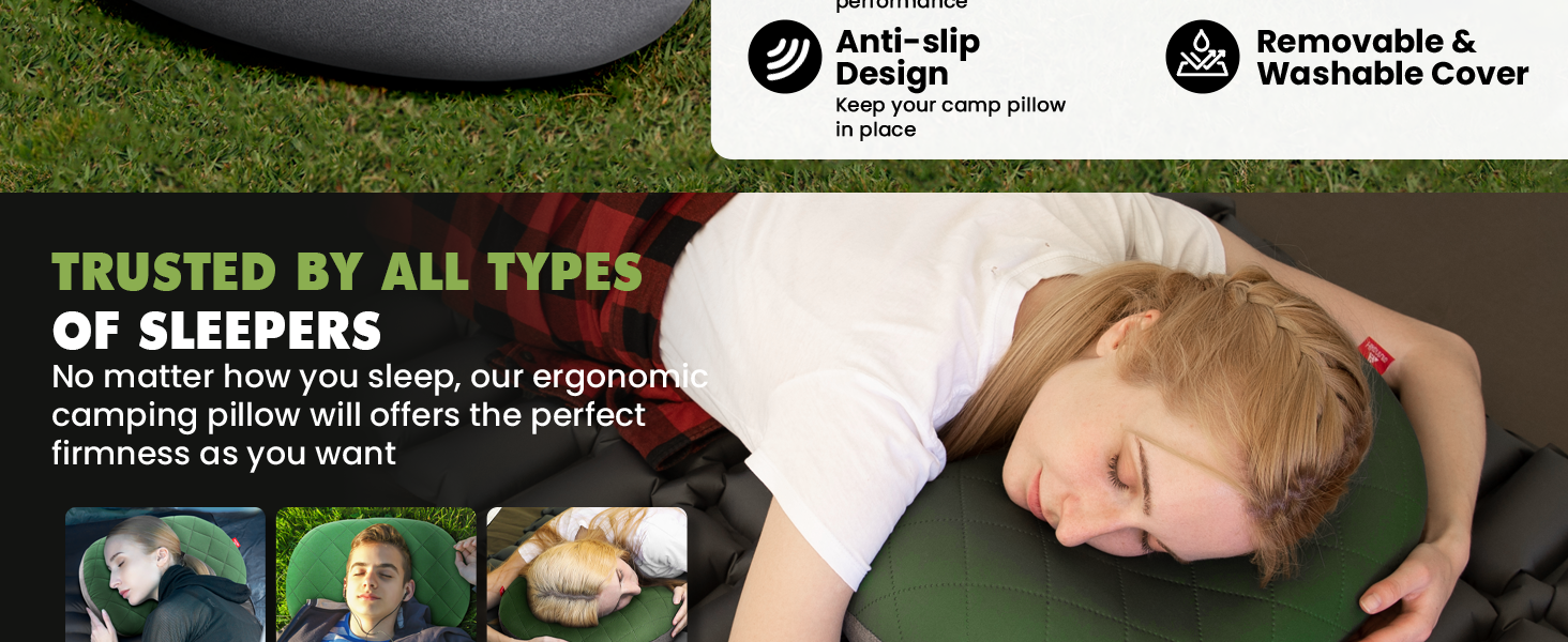 camping pillow