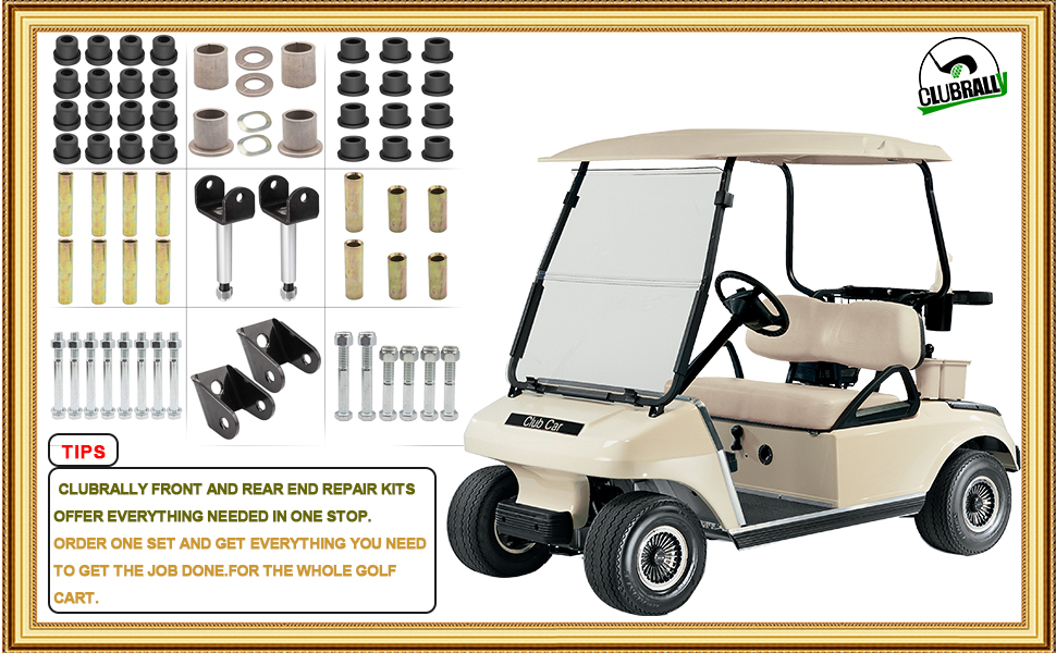 Golf Cart Front and Rear End Repair Kits