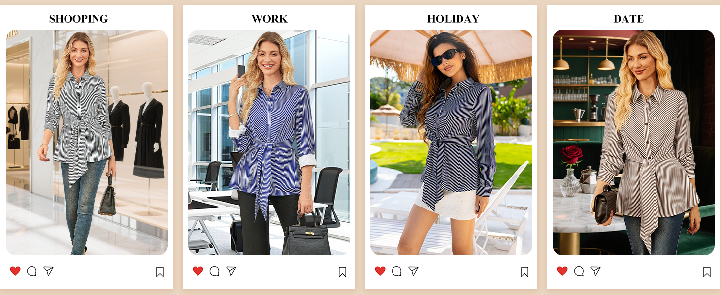 Women's Blouses & Button-Down Shirts