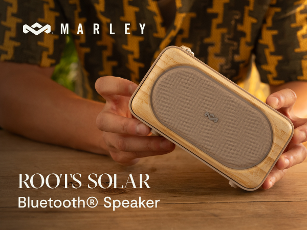 Amazon.com: House of Marley Roots Solar Speaker - Portable