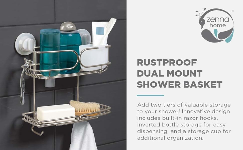 Zenna Home Power Grip Pro Rustproof MultiSurface Dual