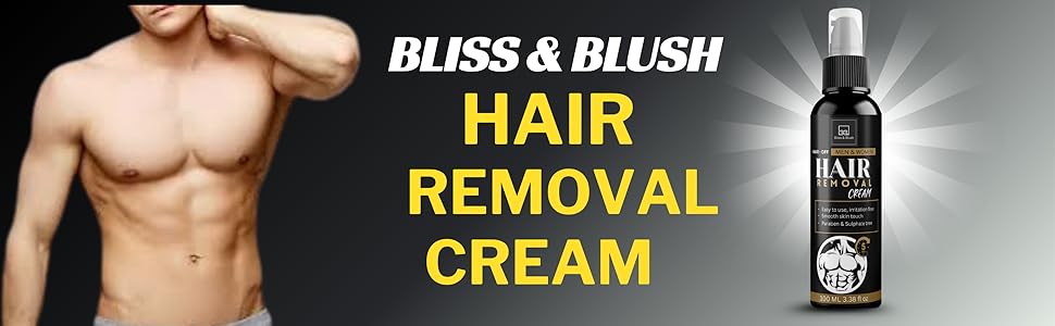 Bliss & Blush hair remvoal cream