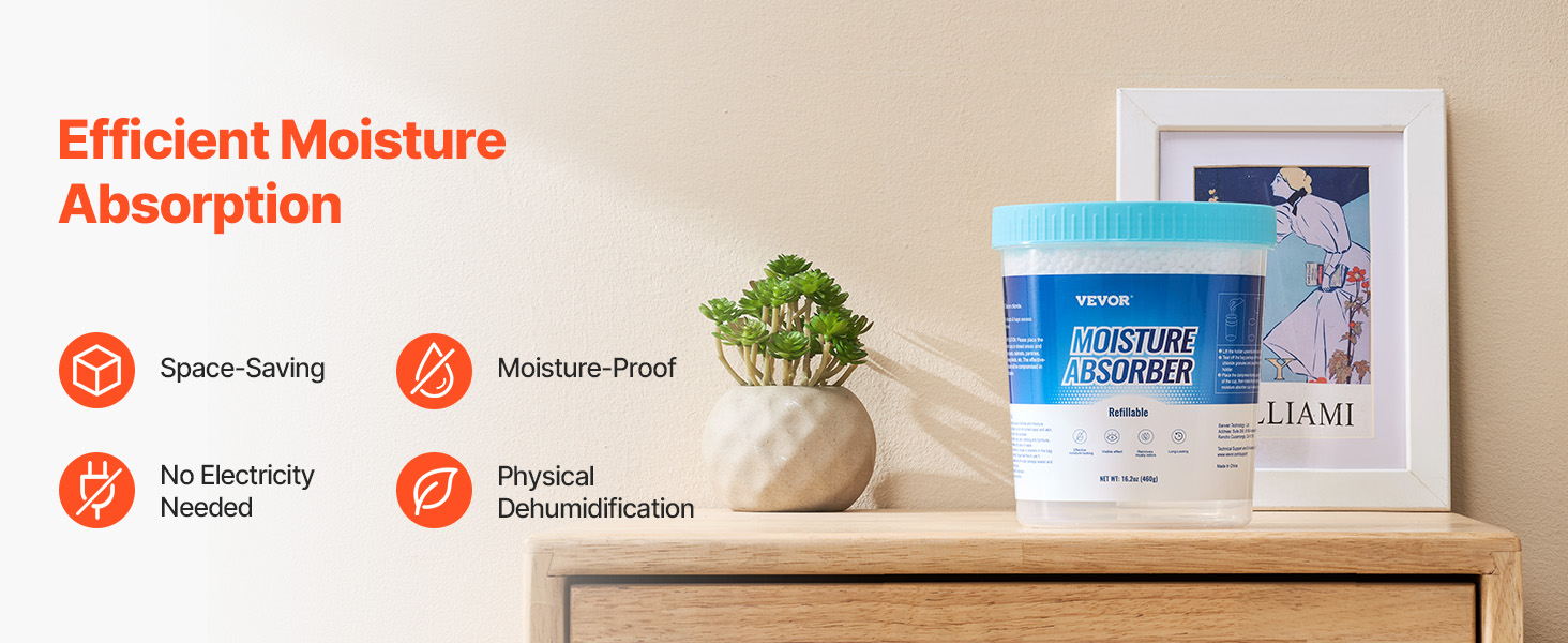 moisture absorber bucket