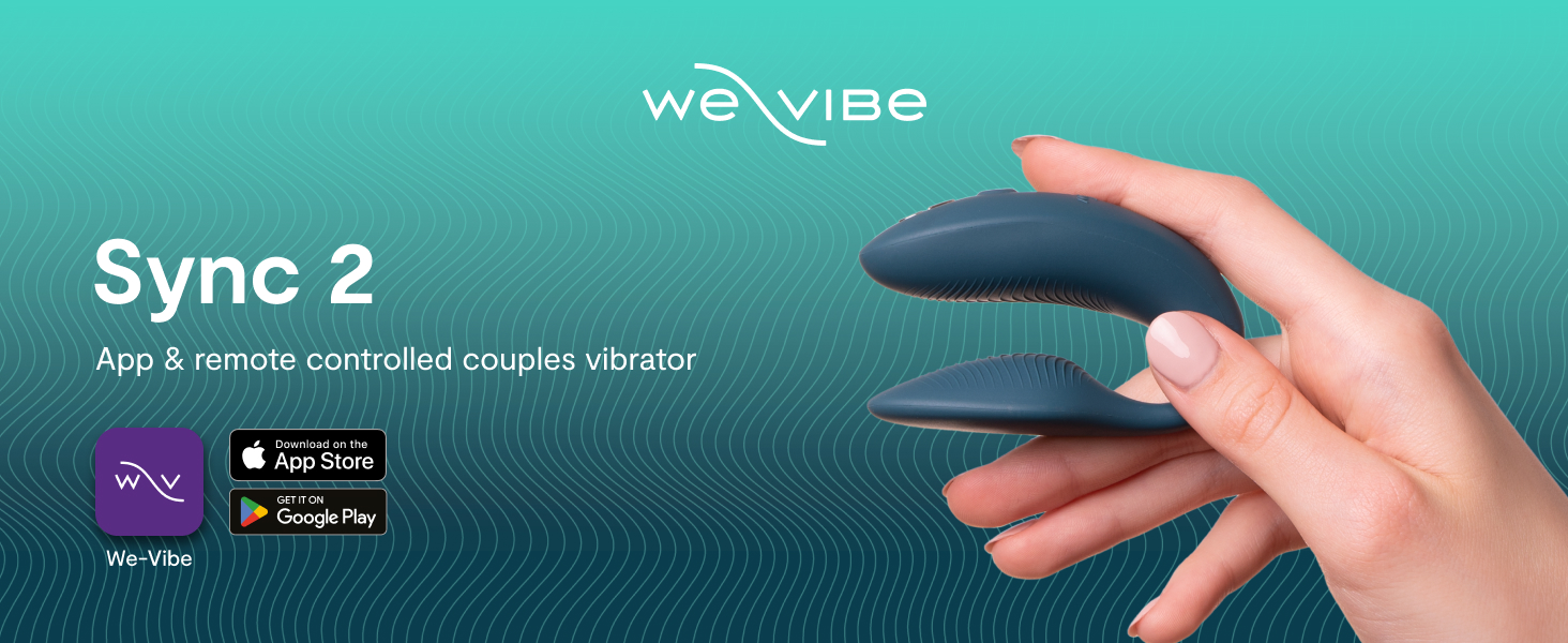 we-vibe sync 2 couples toy app and remote controlled