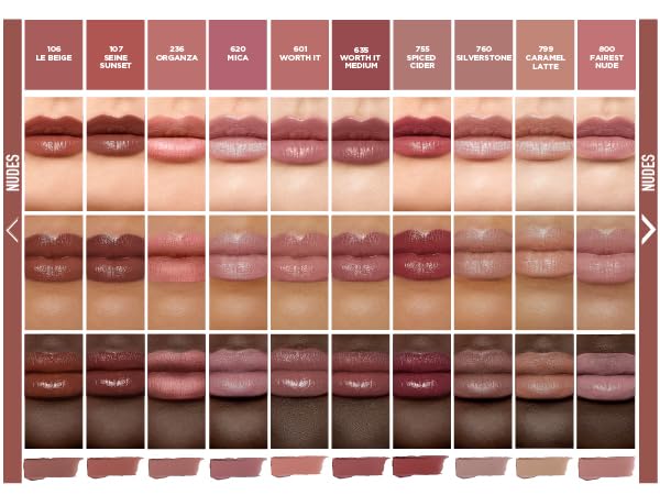 LOreal Paris Color Riche Satin Lipsticks