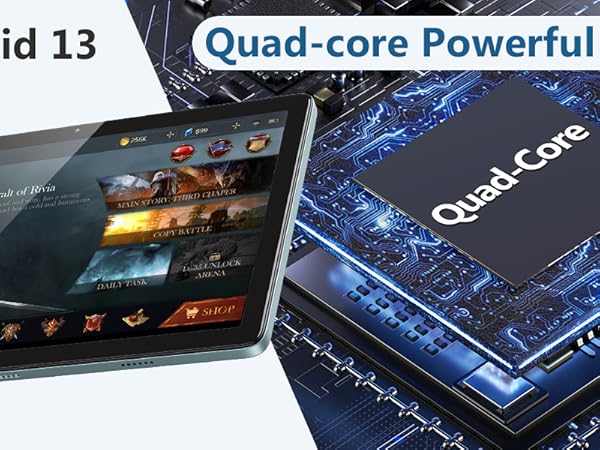 Android 13 タブレット 10インチ 8GB RAM 128GB 41+k11m5UkL.jpg