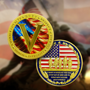 military challenge coins thank you gifts