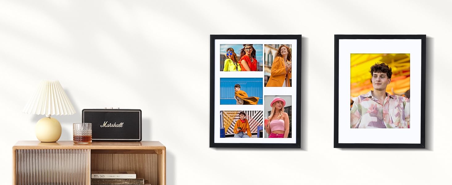 TWING 11x14 Picture Frame of 2, Black 11x14 Frames Collage