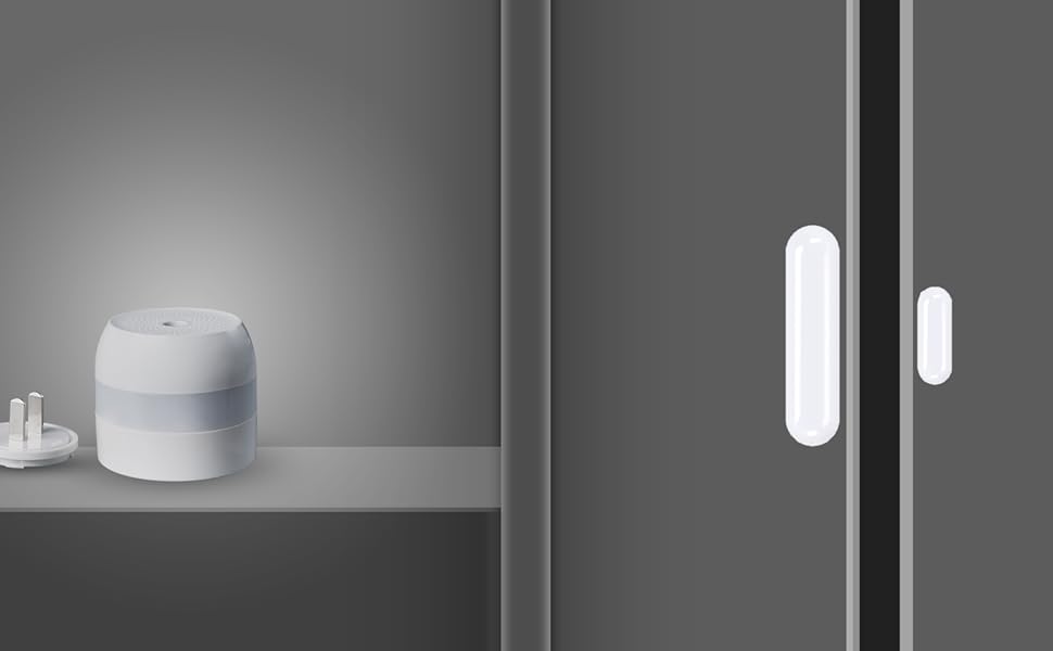 Smart Tuya Zigbee 3.0 Window and Door Sensor