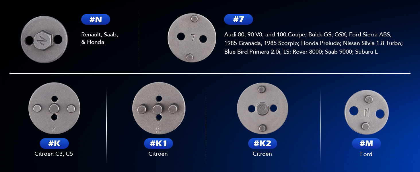 DISC BRAKE PAD AND CALIPER SERVICE TOOL KIT