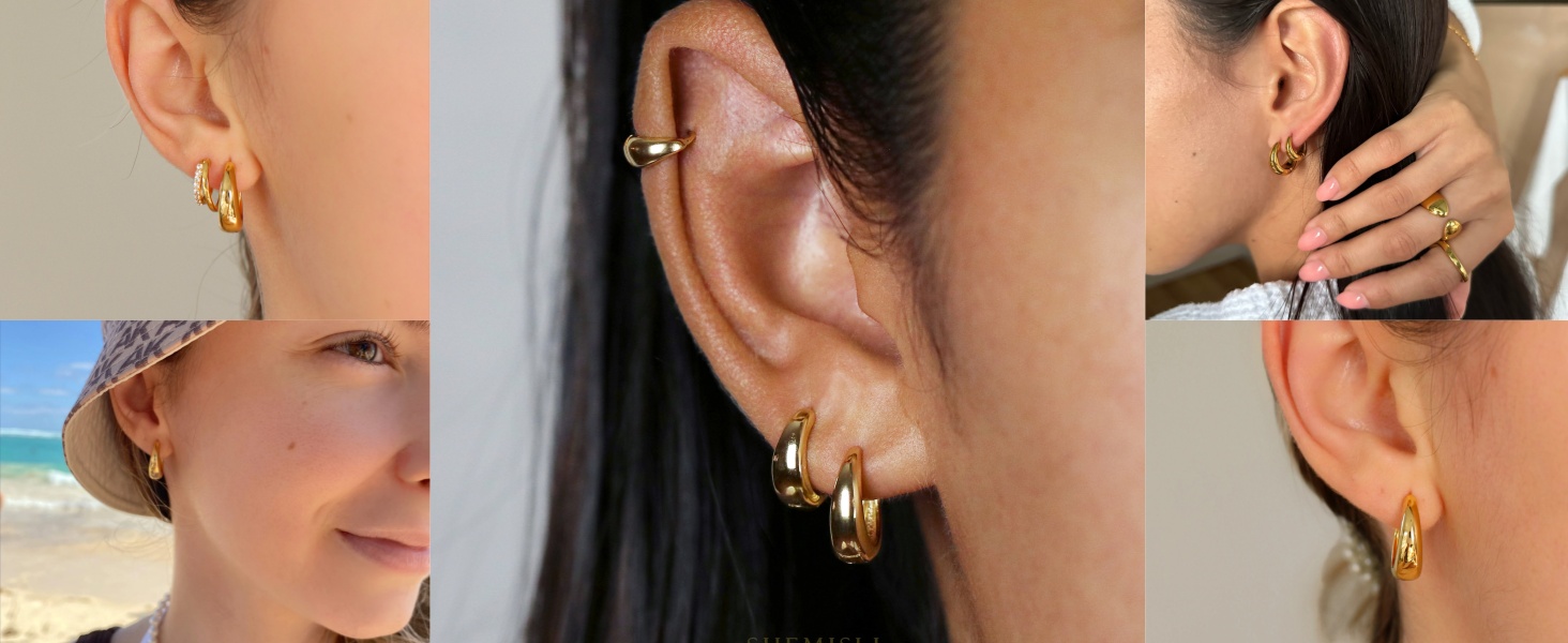 drop earrings