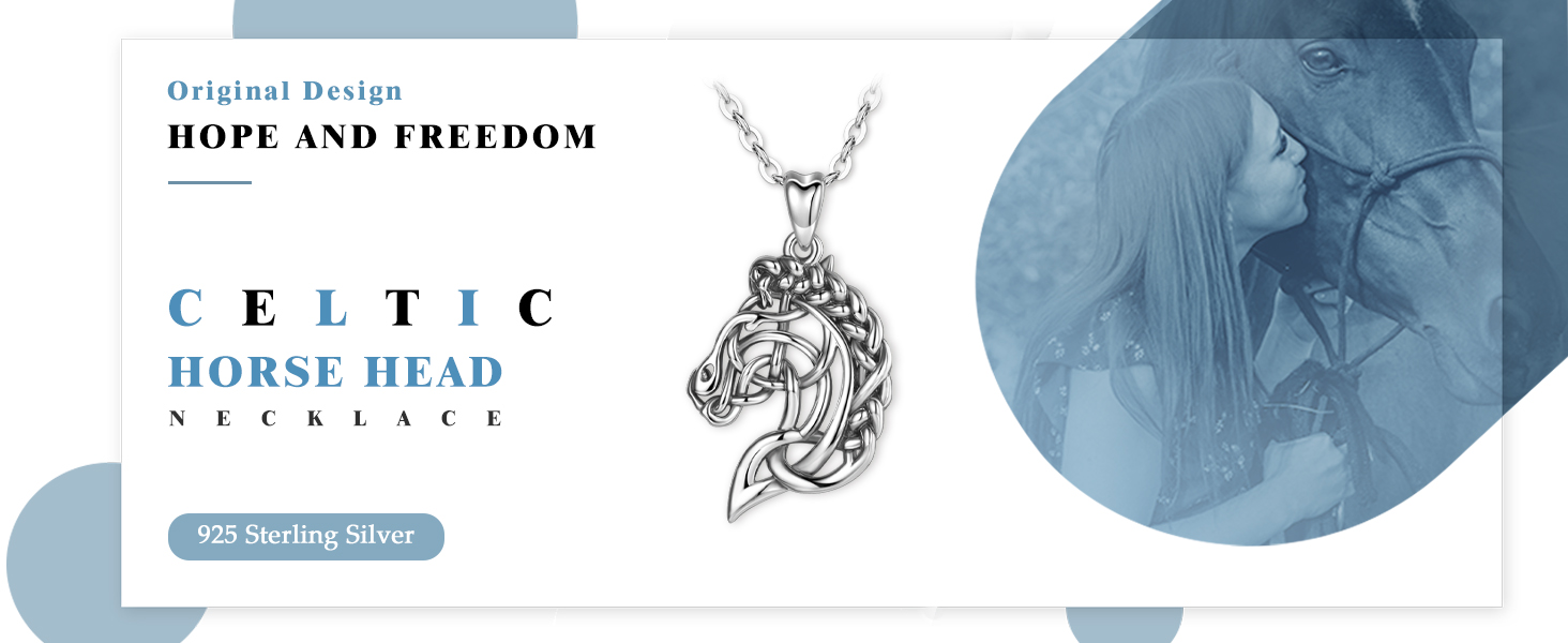 horse necklace