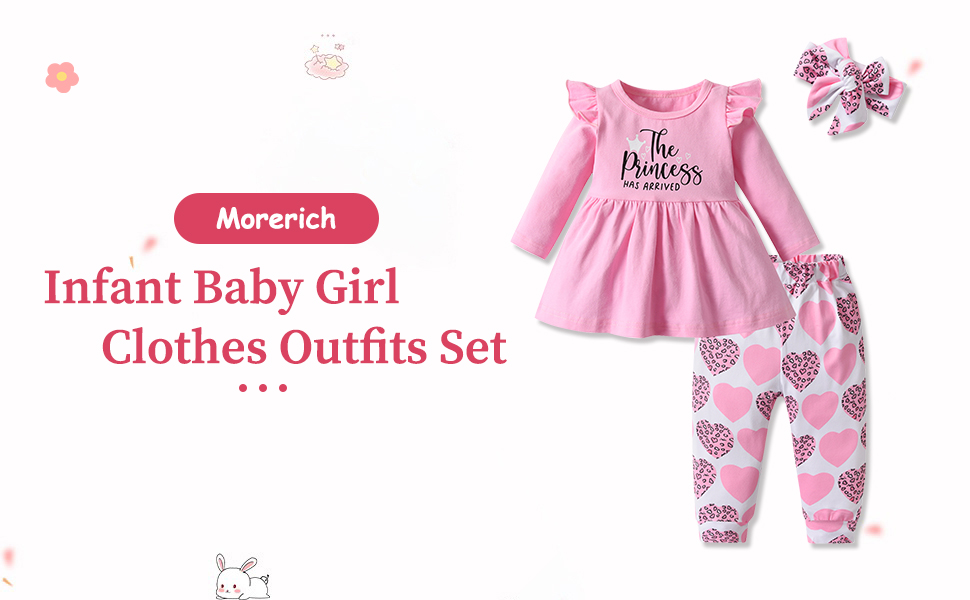little girls kids outfits set
